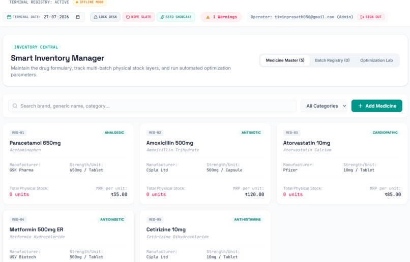 PHARMASENSE – screenshot 4
