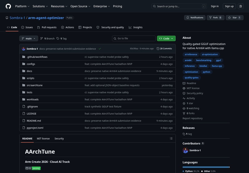 AArchTune – screenshot 5