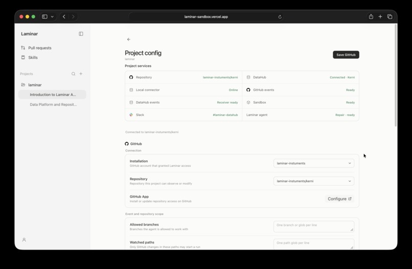 laminar – screenshot 4