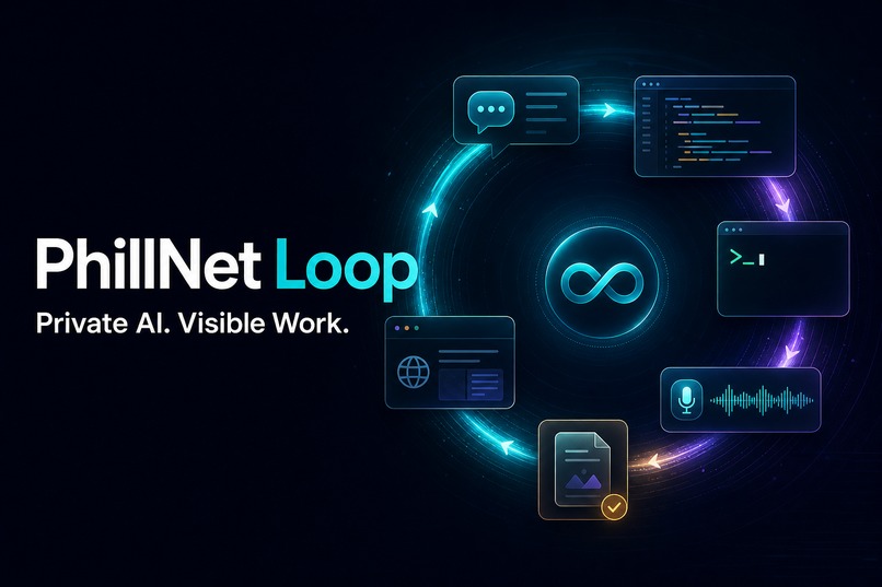 PhillNet Loop: The Continuous Agentic Workspace – screenshot 6
