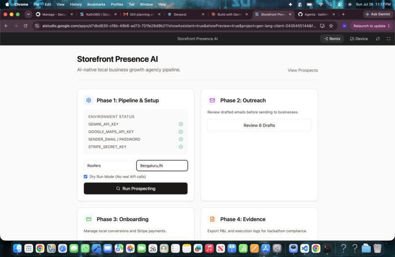 Storefront Presence AI – screenshot 1
