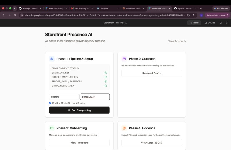 Storefront Presence AI – screenshot 2