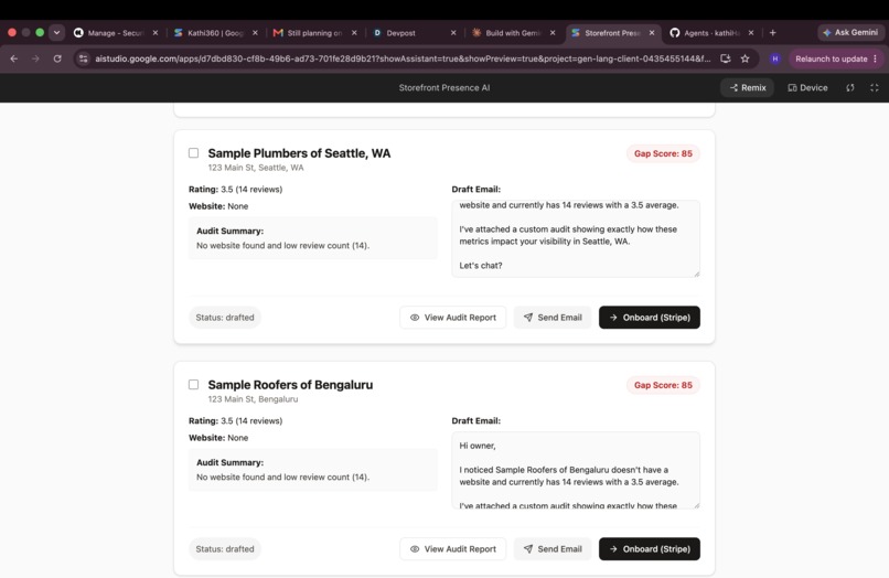 Storefront Presence AI – screenshot 4