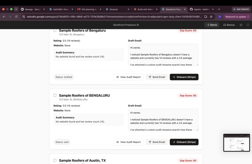 Storefront Presence AI – screenshot 5
