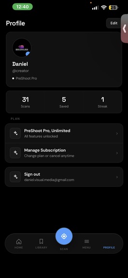 PreShoot – screenshot 4