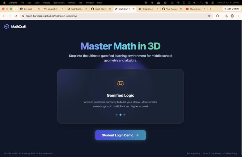 MathCraft Academy – screenshot 2