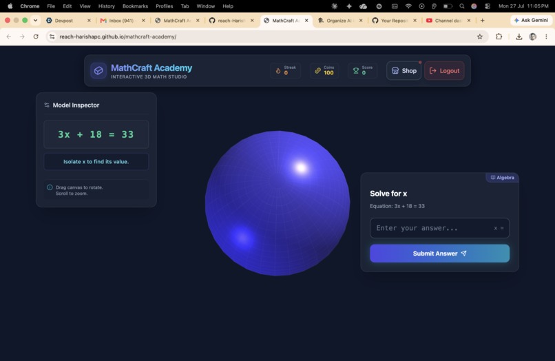 MathCraft Academy – screenshot 3