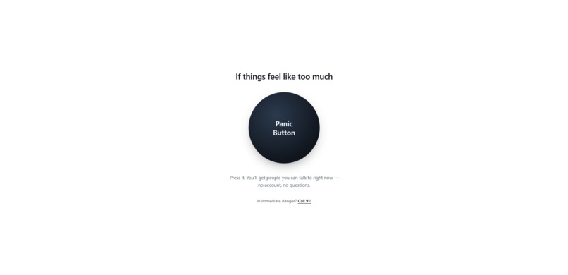 Panic Button – screenshot 1
