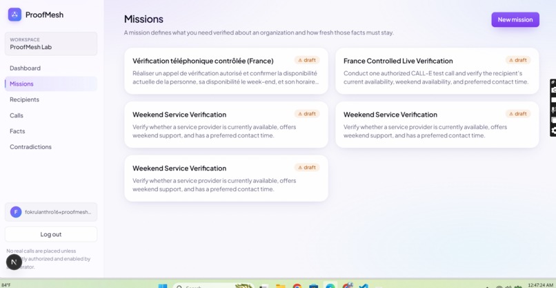 ProofMesh – screenshot 2