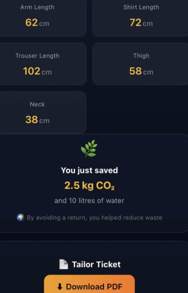 The Fit Oracle – screenshot 4
