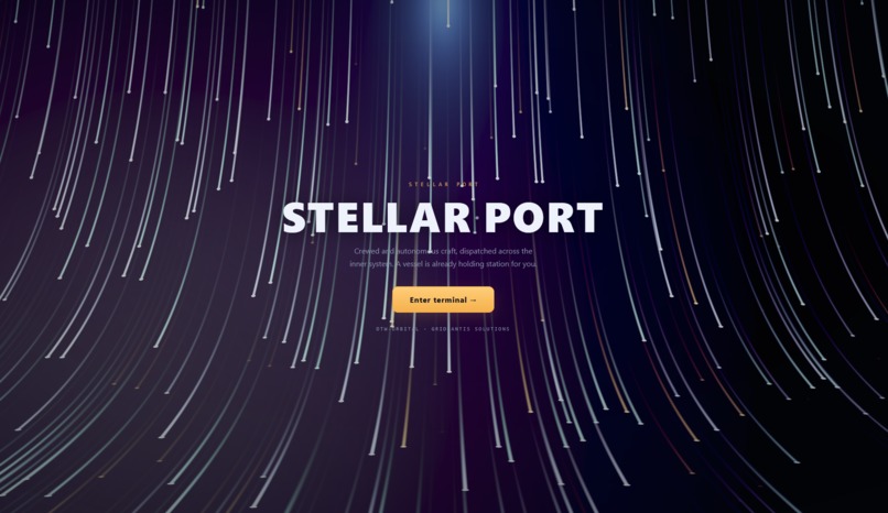 Stellar port  – screenshot 1