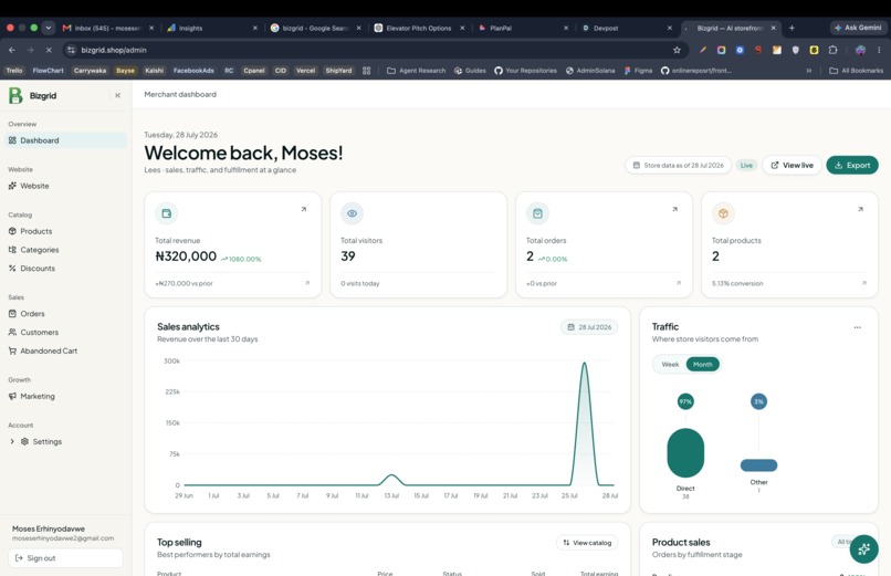 Bizgrid – screenshot 4