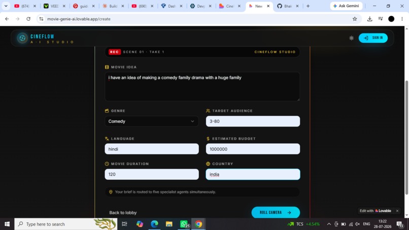 CineFlow – screenshot 1