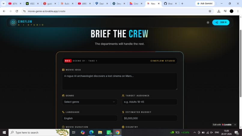 CineFlow – screenshot 4