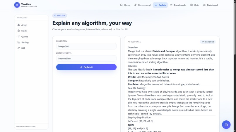 vizorithm – screenshot 5