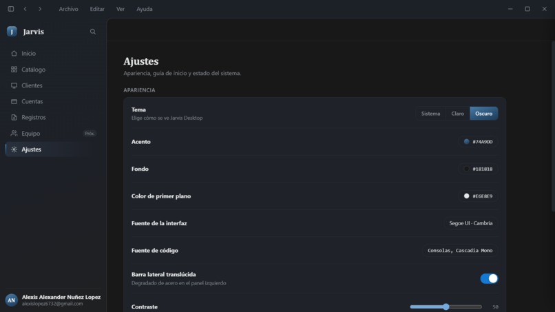 Jarvis – screenshot 1