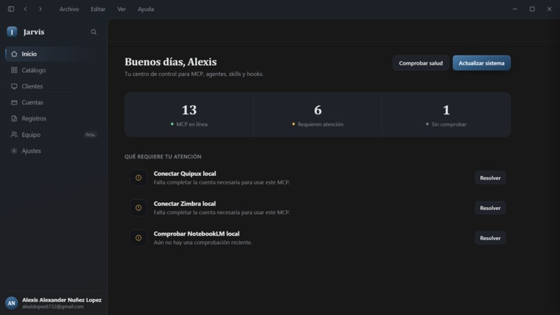 Jarvis – screenshot 2