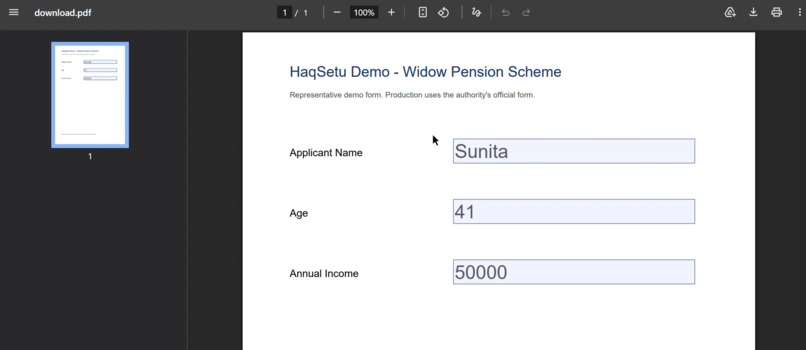 HaqSetu – screenshot 2