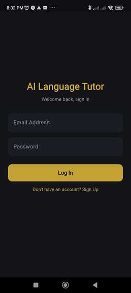 AI Language Tutor  – screenshot 3