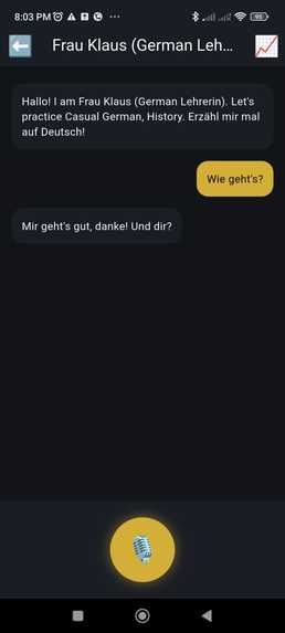 AI Language Tutor  – screenshot 4
