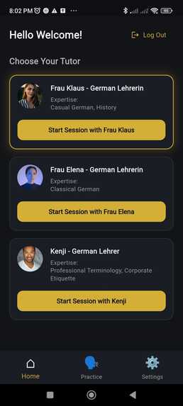 AI Language Tutor  – screenshot 6