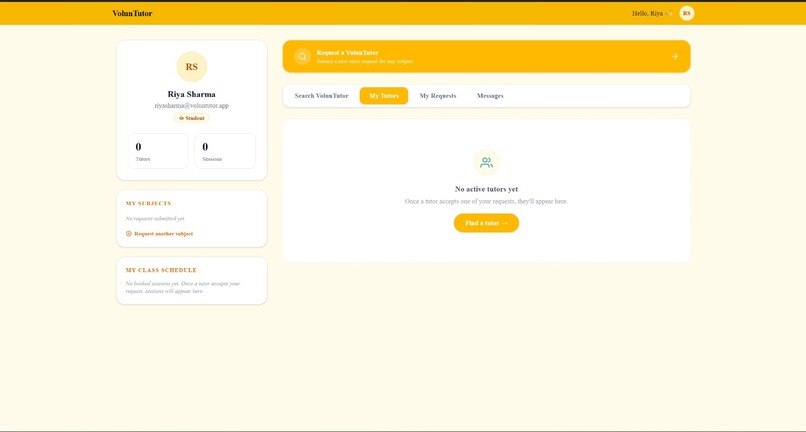 VolunTutor - Learning with no limits – screenshot 2