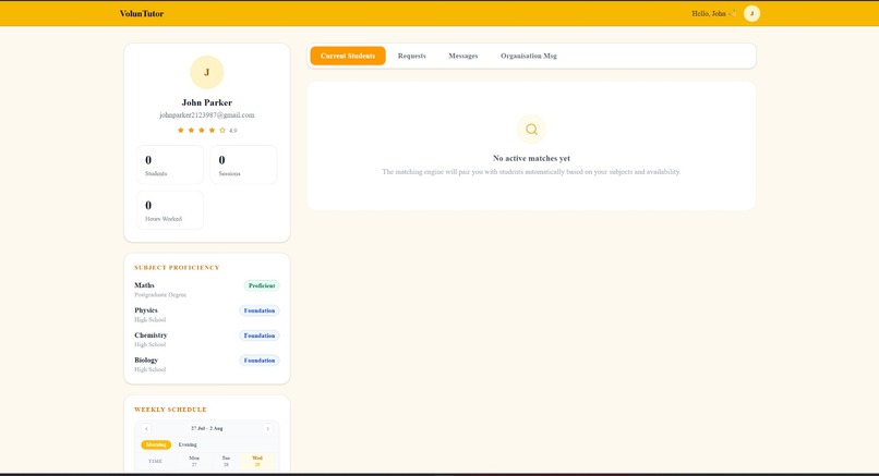 VolunTutor - Learning with no limits – screenshot 4