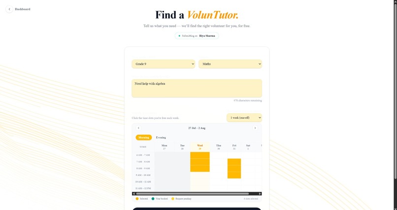 VolunTutor - Learning with no limits – screenshot 8
