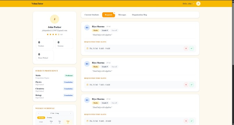 VolunTutor - Learning with no limits – screenshot 9