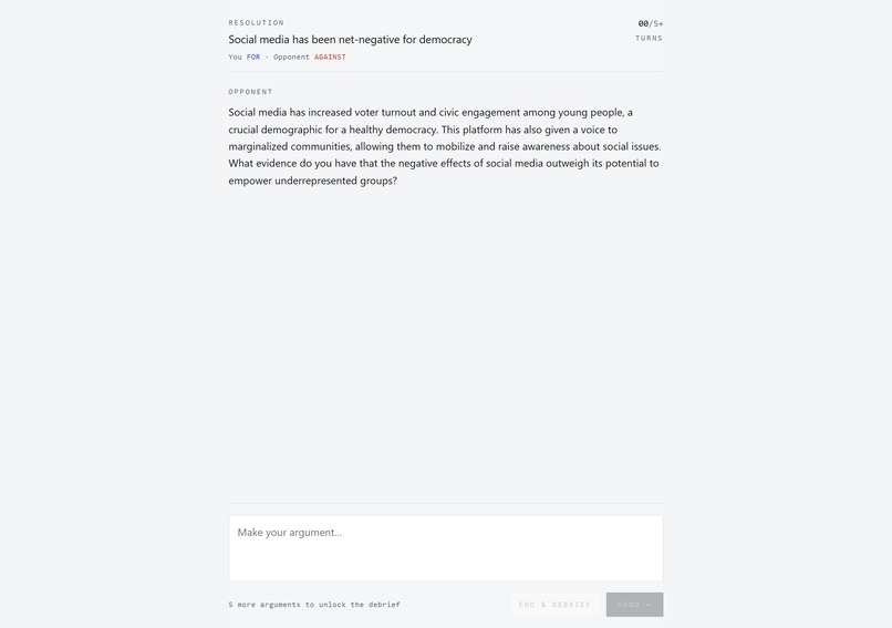 Debate Me – screenshot 2