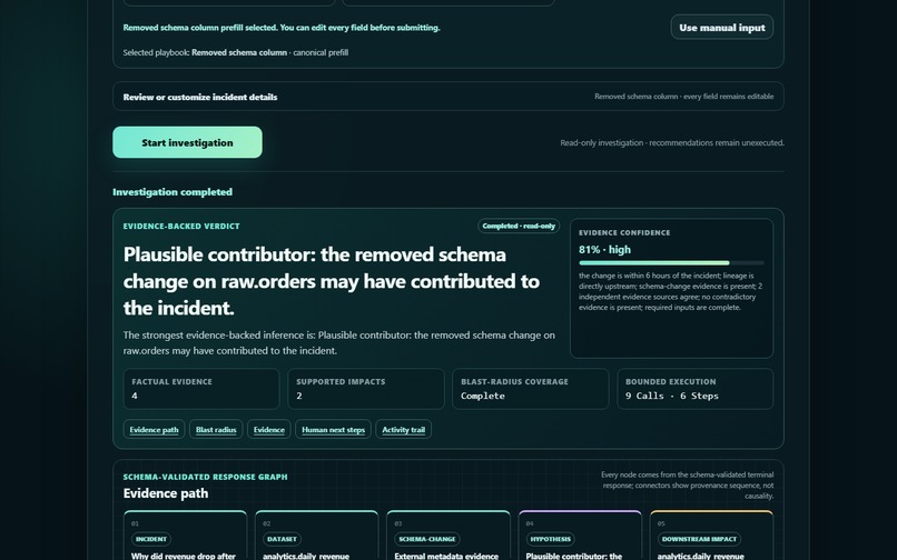 Data Incident Investigator – screenshot 3