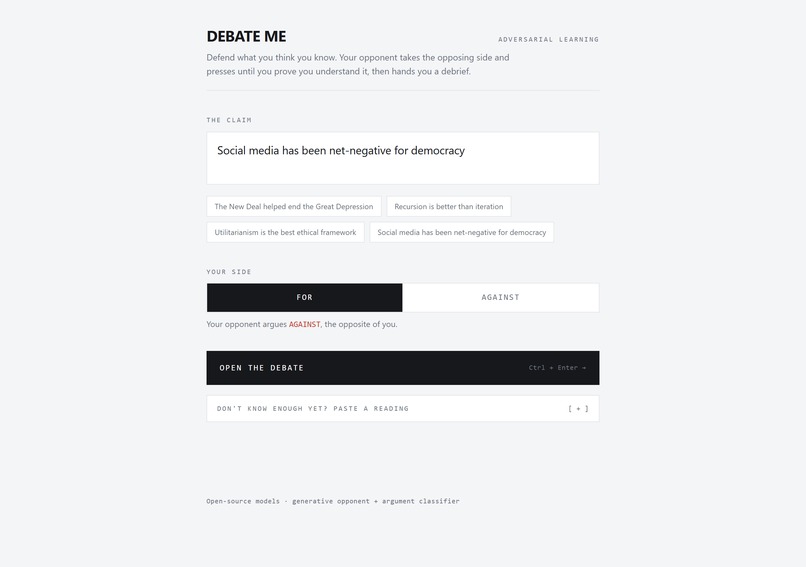 Debate Me – screenshot 7