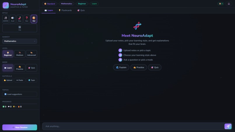 NeuroAdapt – screenshot 4
