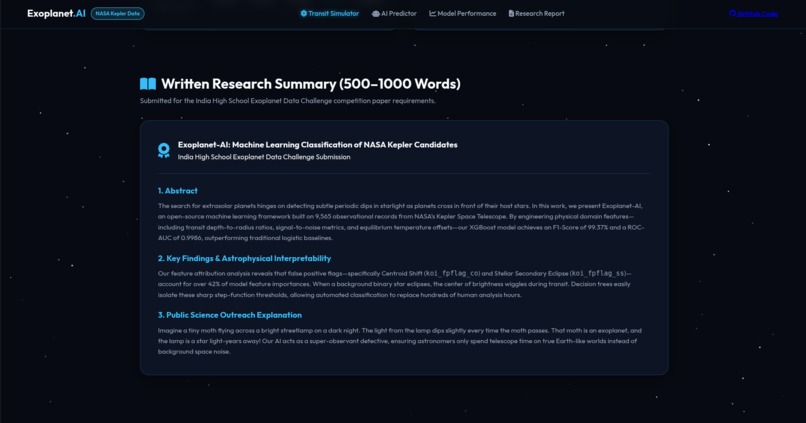 India-exoplanet-challenge – screenshot 4