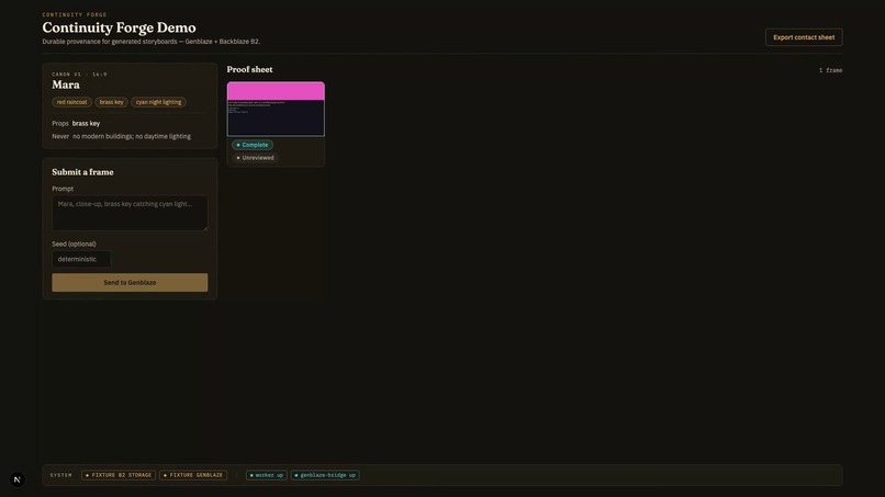Continuity Forge – screenshot 2