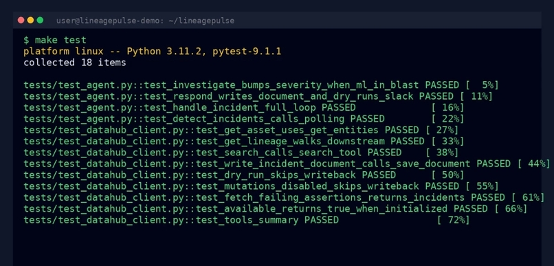 LineagePulse – screenshot 2