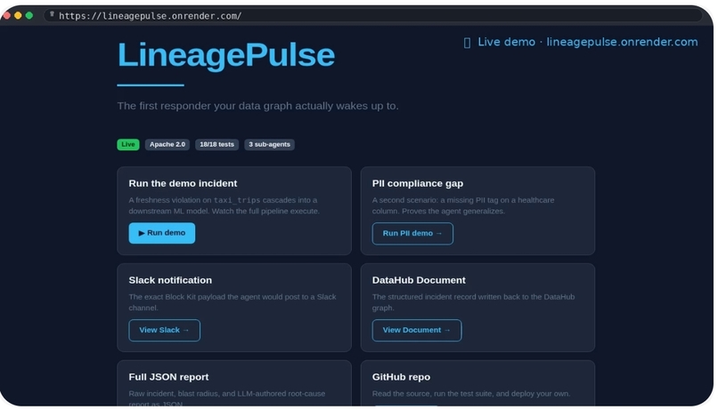 LineagePulse – screenshot 4