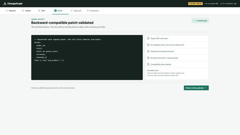 ChangeGraph – screenshot 6