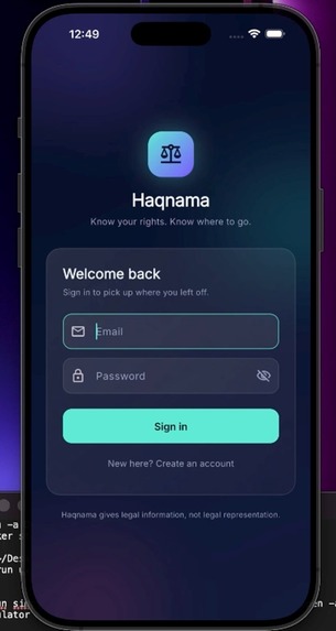 HaqNama – screenshot 1