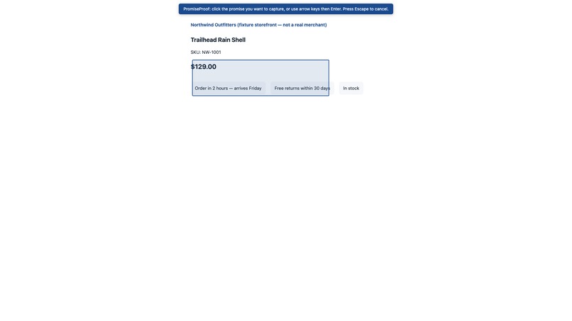 PromiseProof – screenshot 1