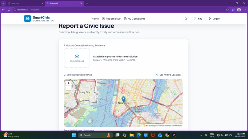 Smart Complaint System – screenshot 4