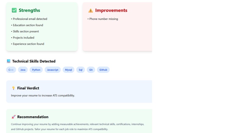 ResumeIQ AI – screenshot 4