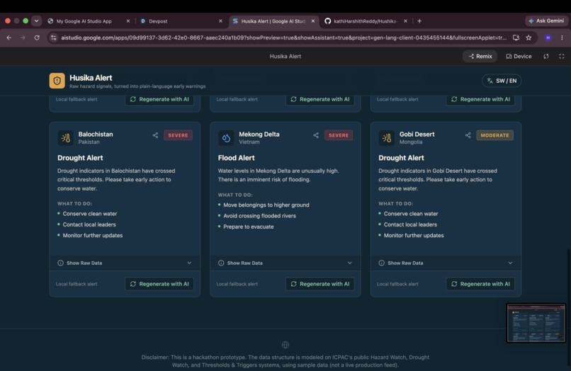 Husika Alert – screenshot 4