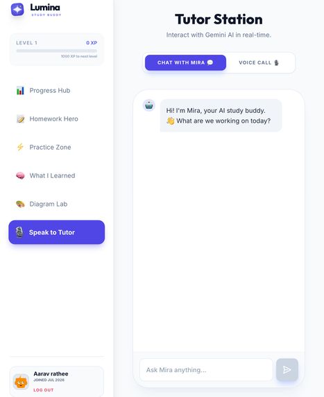 Lumina study buddy  – screenshot 1