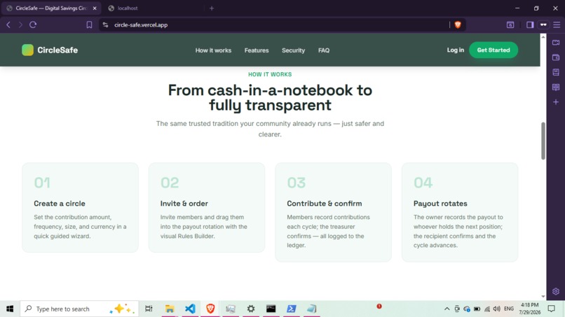 Circle Safe – screenshot 4