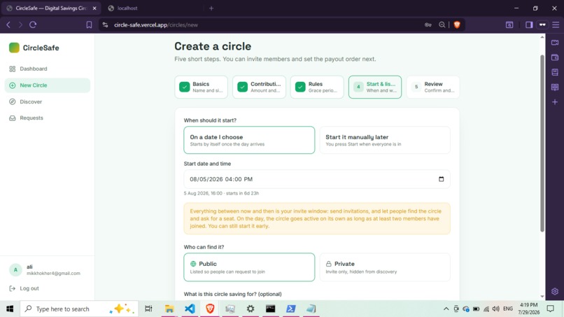 Circle Safe – screenshot 10
