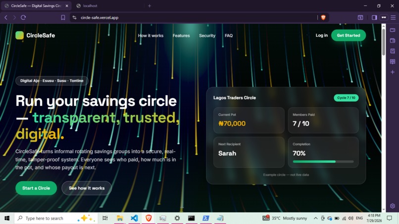Circle Safe – screenshot 13