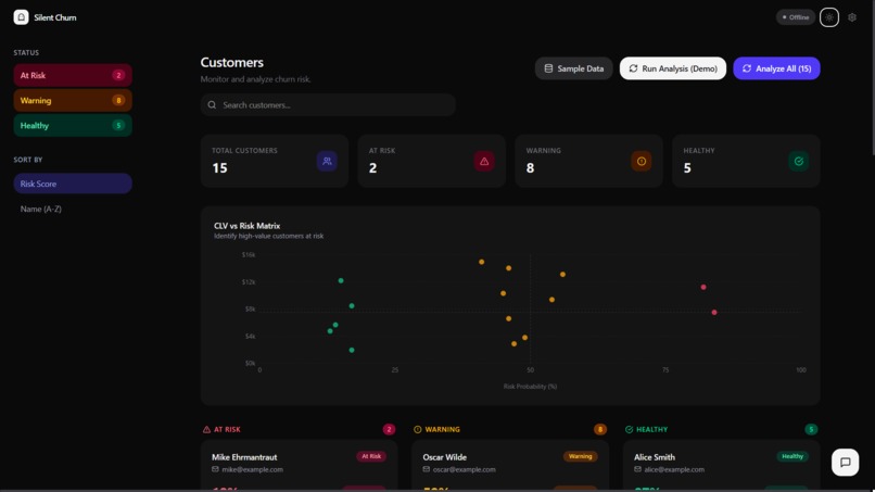 silent churn – screenshot 5