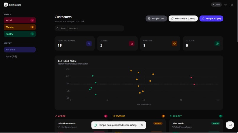 silent churn – screenshot 9