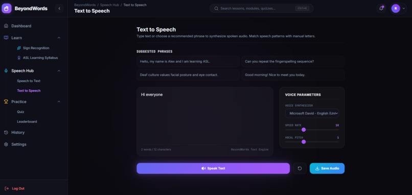 BeyondWords – screenshot 8